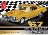 AMT 1967 Chevy Chevelle Pro Street 2T 1/25 Scale Model Kit [New Toy] Model