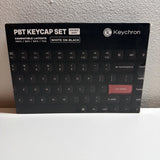 Keychron OSA Profile Double-Shot PBT Keycap Full Keycap Set (141 Keys) - White Model