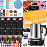 Complete 3LBS DIY Candle Making Kit with Wax Melter & Supplies, Melting Candle Model
