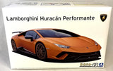 Aoshima Supercar 13 1/24 Scale '17 Lamborghini Huracan Performante Model Kit Model