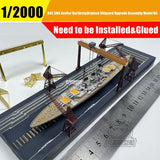 1/2000 SMS Gro?er Kurf??rst Cruiser&Drydock Shipyard Upgrade Assembly Model Kit Model