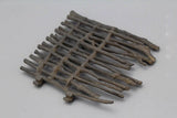 2Pcs 1/6 Scale Wooden Fence Model Accessories For 12'' Action Figure Scene Toy Model