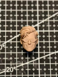1/12  1/6 Unpainted Comic Little Conner Sunglasses Head Carved Model Toys Model
