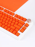 Orange Side Printed Doubleshot PBT Keycap RGB Shine Through Keycap Set Model