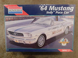 ORIGINAL 1995 Monogram 1:24 Kit 2456 '64 MUSTANG INDY PACE CAR SEALED in Box NEW Model