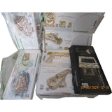 UGEARS Game Masters Screen and Mechanical Models Lot of Sets Missing Parts Model
