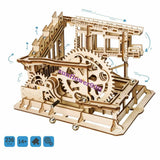 DIY Roller Coaster Construction Set Gear Model Kits Toy Building forAdult Teens Model