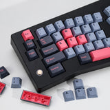 174 PCS 8008 PBT Double Shot Keycap Set Retro Blue Cherry Profile MX Switch Model