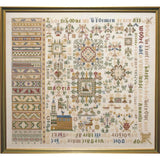Permin counted cross stitch kit "Sampler "Antique"", 61x57cm, DIY, 39-8406 Model