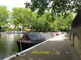Photo 6x4 Bilster - narrowboat in Little Venice One name board reads "Bil c2015 Model