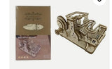 3D WOODEN MECHANICAL TRACK BALL PUZZLE MODEL NEW SEALED BOX MODEL LG859. ROKR Model