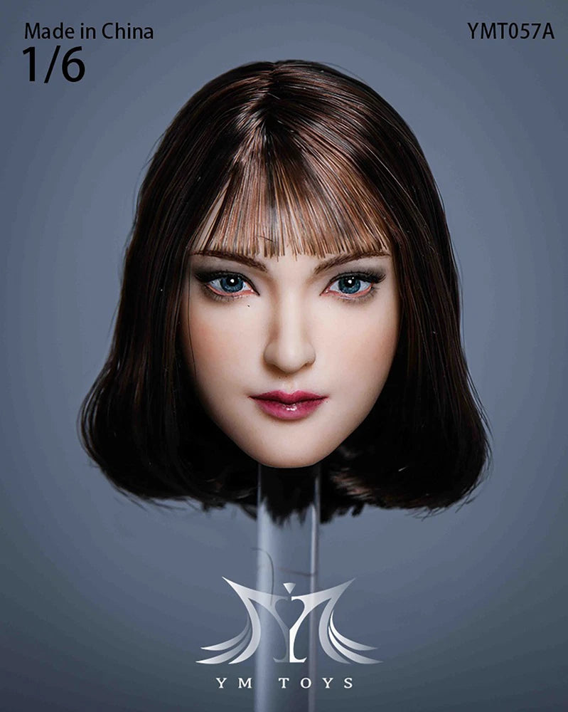 YMTOYS 1/6 YMT057 Lulu Little Girl Head Carved Model Toys Model