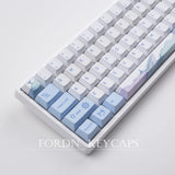Blue Sea Theme Dye Sublimation PBT Keycap Set Model