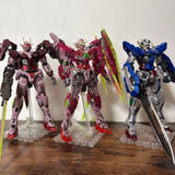 GUNDAM RG 00 Qan{T} Raiser Gloss Injection EXIA Extra Finish Built SET Model Kit Model
