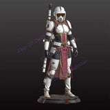 Women Warrior in Armor 1/12 1/8 1/4 1/3 3D Print Model Kit Unpainted Unassembled Model