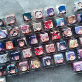 Anime Ahegao Waifu Keycaps XDA PBT For MX Mechanical Keyboards Random Pattern Model