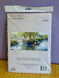 Counted Cross Stitch Kit Rest in the summer park DIY Charivna mit 53 X 26 cm Model