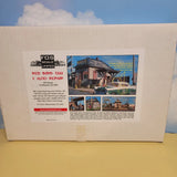 FOS Scale Limited HO Scale Red Bird Taxi & Auto Repair Kit #20 Model