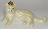 Lustre Glaze Franklin Mint Curio Cabinet Cats Model