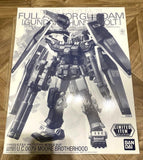 GUNDAM Full Armor Thunderbolt Half Mechanical Clear 1:100 MG Ver. Ka Model Kit Model