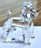 ?? Swarovski Crystal 1992 ¡°Pets Corner¡± Standing Poodle Puppy Dog Figurine, Logo Model