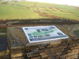 Photo 6x4 Viewpoint information board Hedleyhope Fell Nature Reserve Hedl c2009 Model