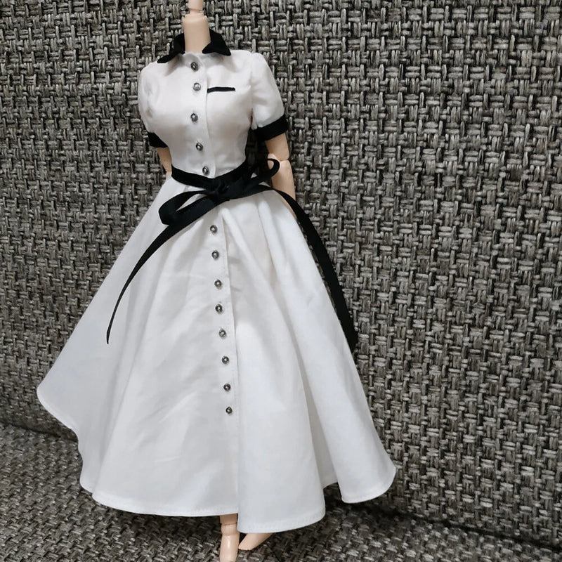 1/6 Scale Artoria Female Soldier Fairy Dress Lady Dress skirt Model for 12" Doll Model