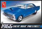 AMT 1966 Chevy Nova Pro Street 2T 1/25 Scale Model Kit [Used Very Good Toy] Model