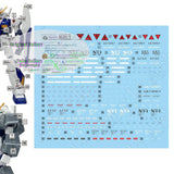 for HG 1/144 RX-78 NT-1 Alex RX-78NT-1 D.L Master Water UV Light Reactive Decal Model
