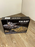 MISTBUY WW2 Tank Building Kit - German Tiger & USA M4 Sherman Models, 1184 pcs Model