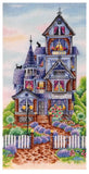 DIY Needlepoint Kit Victorian house Cross-Stitch Craft Set for Home Decor Model