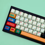 Jaycomia 143-Key PBT Dye-Sub Keycap Set Cherry Profile ISO/ANSI Multi-Lang Model