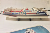 Ship Scale Model Speed Sport boat Dolphin USSR electro-mechanical toy complete Model