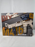 3D DIY Wooden M416 Building Model Puzzle Kit 12+ Model