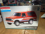 Monogram Ford Bronco Truck 4x4 1:24 Factory Sealed Model Kit Model