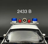1/24 25 Scale Model Blue Red Mars Skybolt Beacon Lightbar Speaker Police 2433B Model