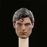 1:6 Christopher Reeve Head Sculpt Model for 12" Male Soldier Action Figure Bodys Model