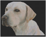 Cross Stitch Pattern by Florashell - Golden Labrador Dog Model