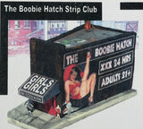 NEW - Boobie Hatch Strip Club HO SCALE Model Kit #DD1036 - By Downtown Deco Model