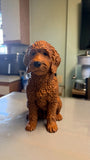 Cool Golden Doodle Statue 7¡± Model