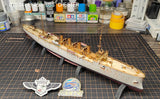 Chuan Yu 1/350 USS Chester Reconnaissance Cruiser Assembly Ship Kit Model