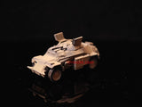 1/144 WWII German Sd.Kfz.222 Light Armored Car Hand Painted Resin Model 3cm Model