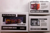 Downtown Deco N Scale Building 3 Kit Lot Dirty Pool + Bad To The Bone + Jesus Model