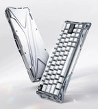 Gravastar V60 Pro Chrome Silver Deluxe Edition - Dual Keycap Gift Box Edition Model