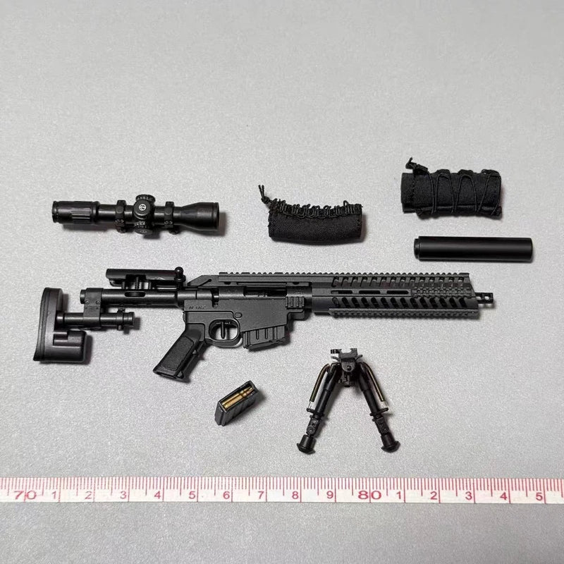 Easy&Simple ES 26074A 1/6 Scale L.A.P.D. SWAT Sniper Rifle Set Model Model