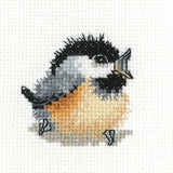 Heritage counted cross stitch kit Aida "Buddy", SHBU1692, 5,5x5,5cm, DIY Model