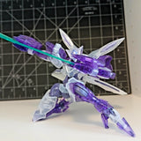 Gunpla: HG BEGUIR-BEU Assembled Gundam Model Kit - P-BANDAI CLEAR VERSION Model