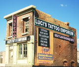 Downtown Deco N Scale Luci's Tattoo Craftsman Building Kit Great Brick Detail!! Model