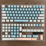 Banyan Tree Theme Keycap Set - 133 pieces Blue and Green Model