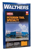 HO=1/87 Walthers Cornerstone 933-3091 Peterson Tool Specialties Building Kit Model